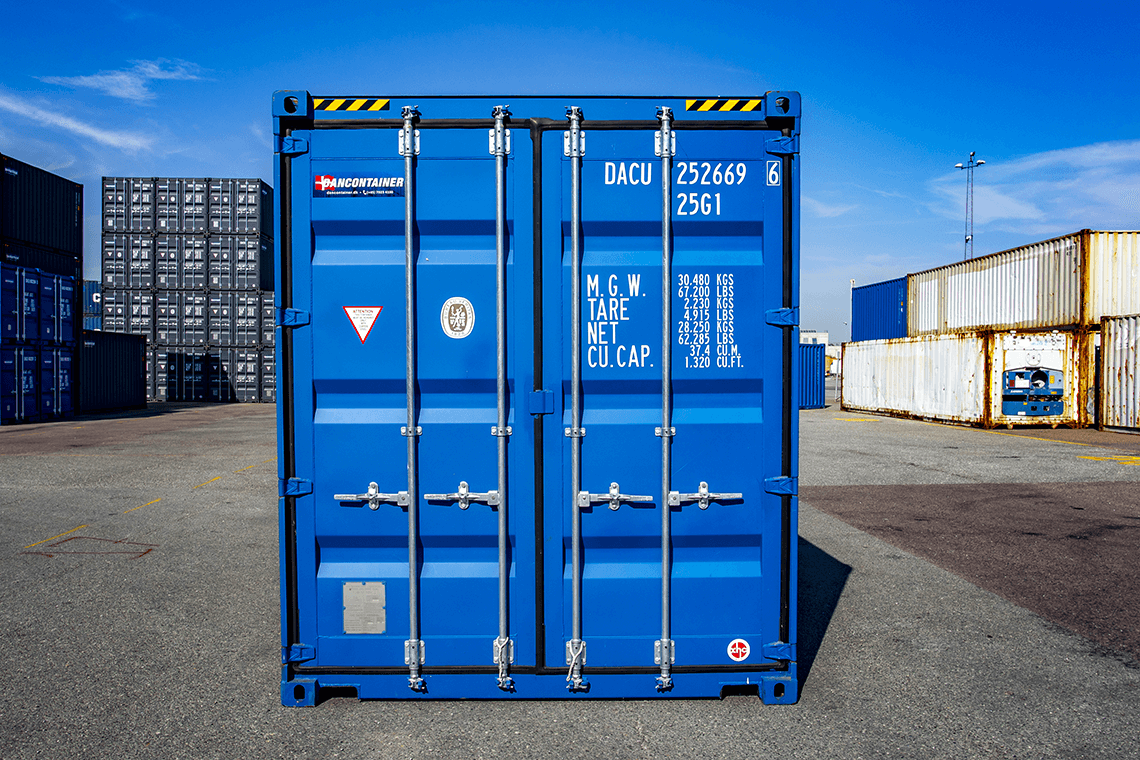 Dancontainer - isoleret container